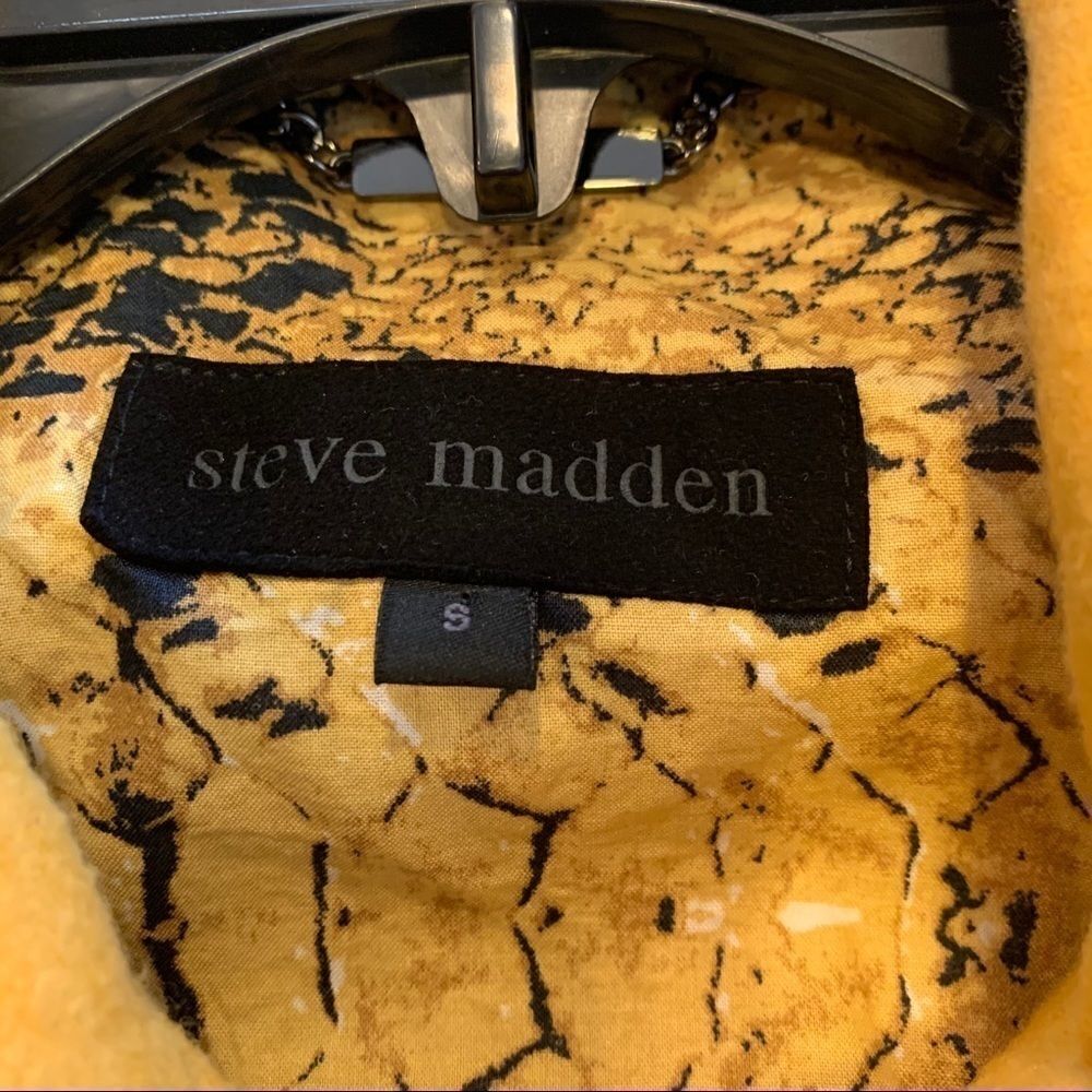 Steve Madden Color Block Peacoat Size Small - image 6